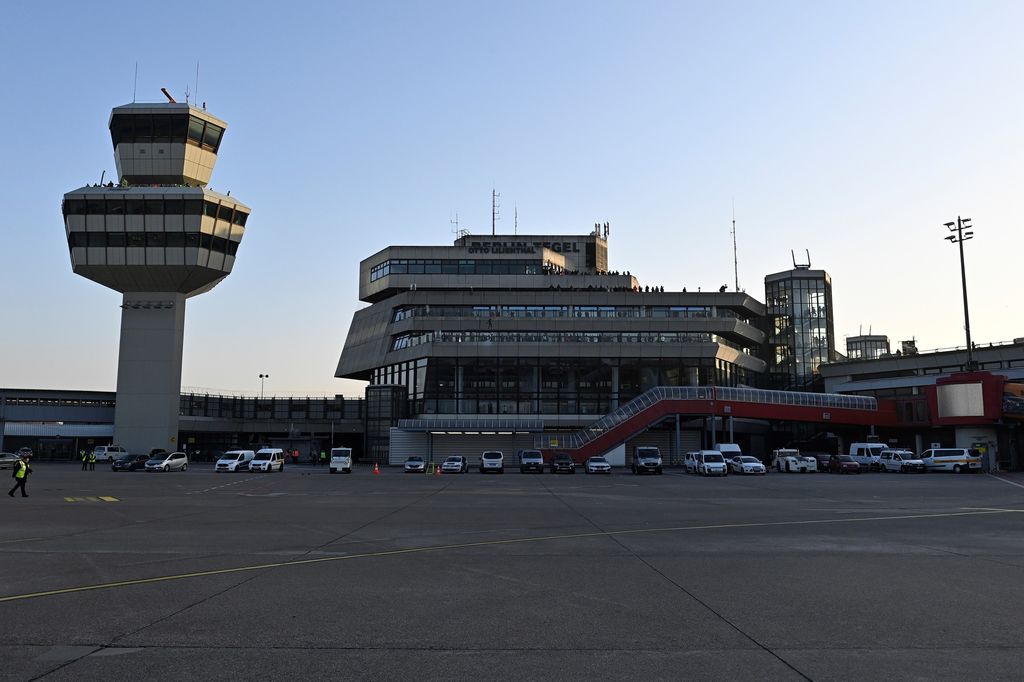L'aereoporto Tegel di Berlino