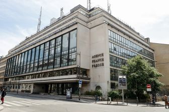 Il quartier generale dell'agenzia France Presse a Parigi