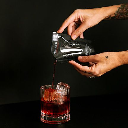 Un Americano preparato con Perfect Cocktail