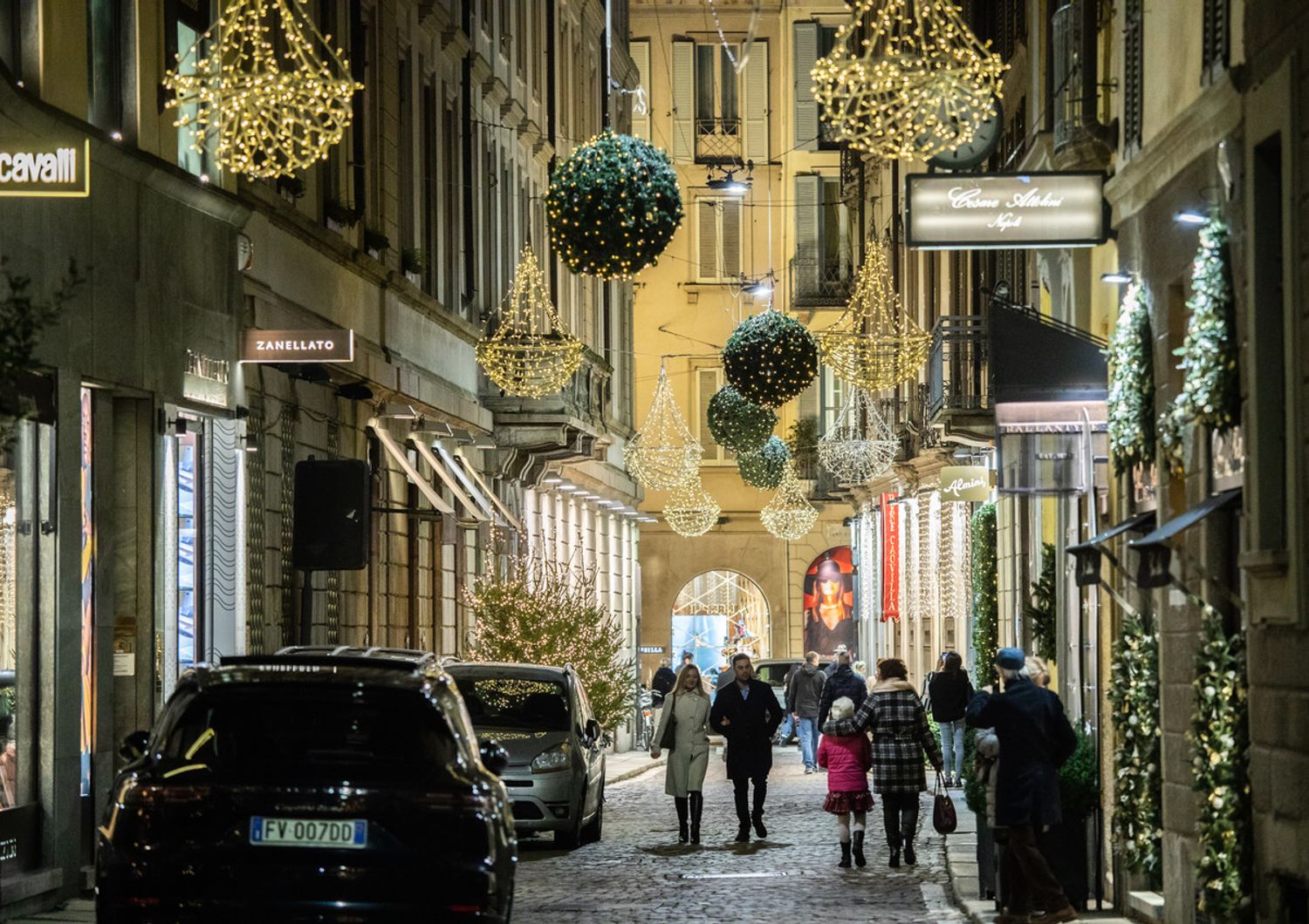 Shopping natalizio a Milano