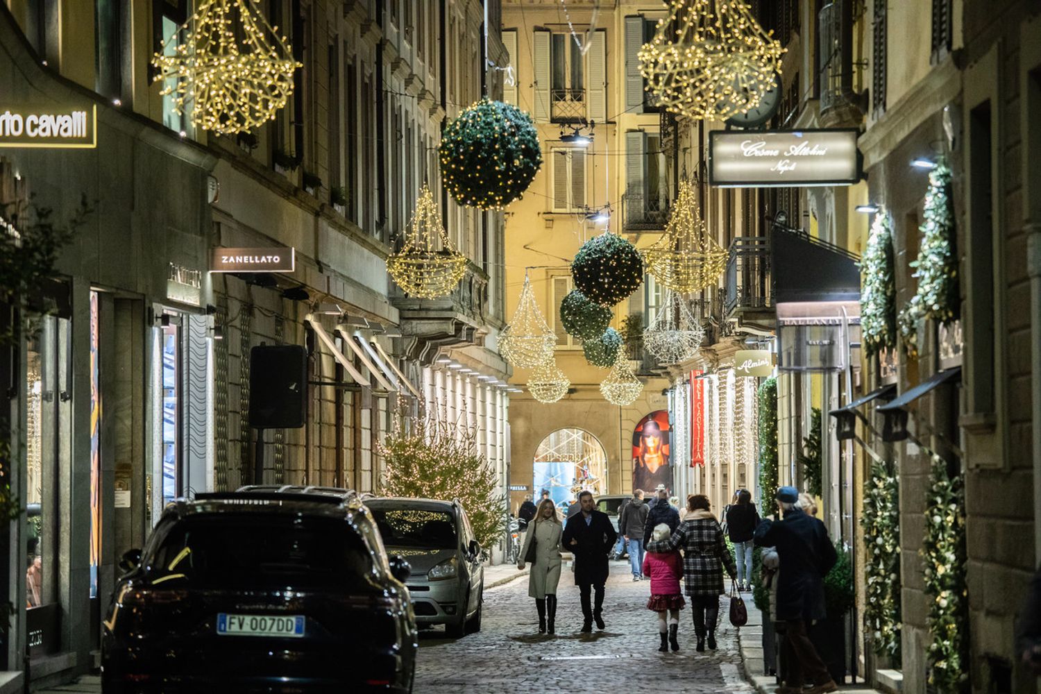 Shopping natalizio a Milano