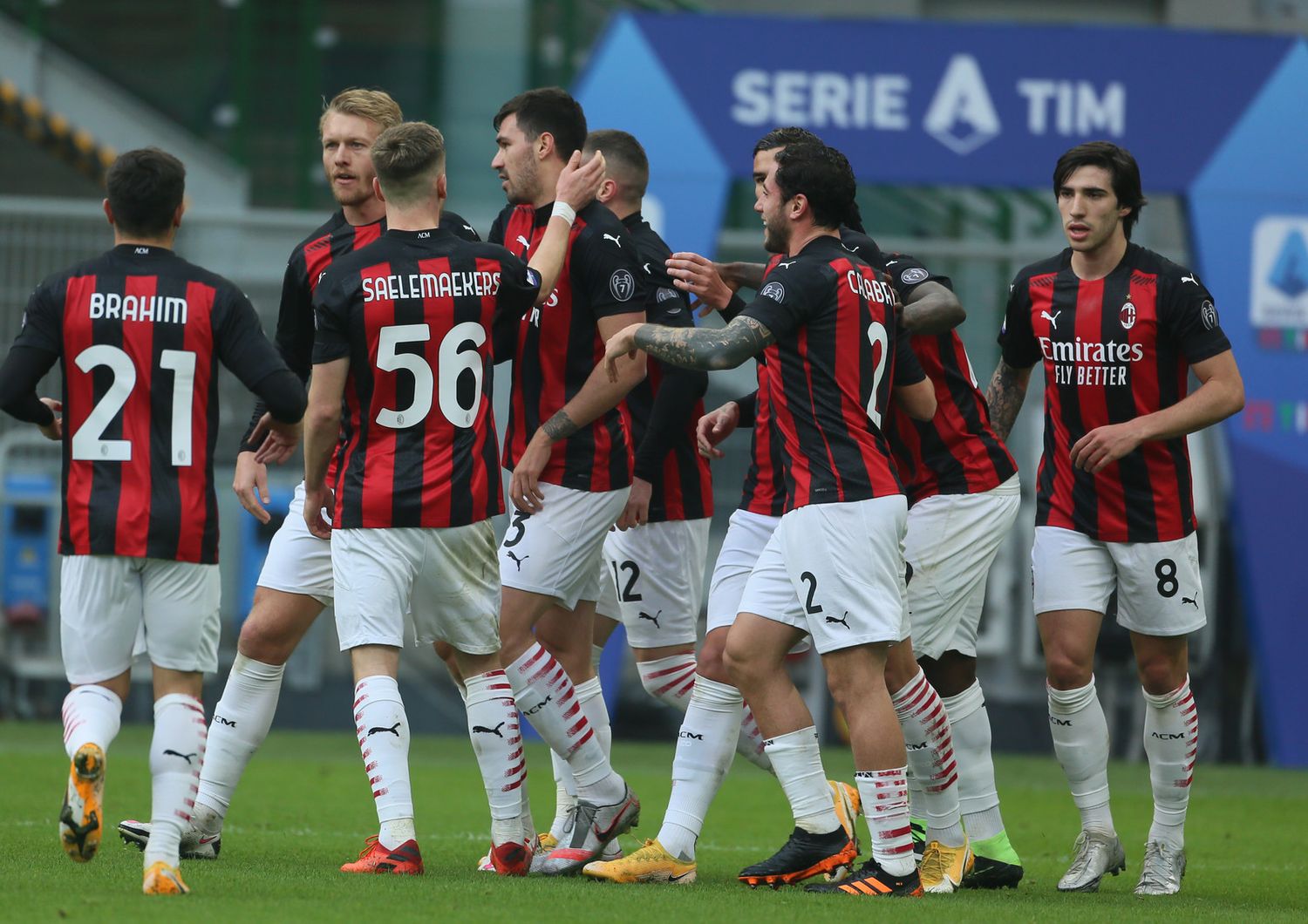 Milan Fiorentina, gol di Romagnoli