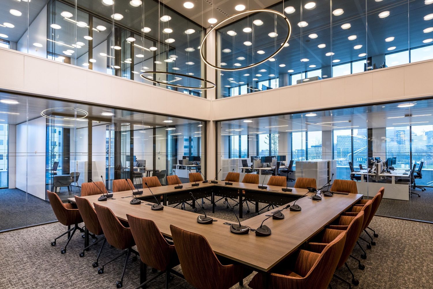 La sala riunioni dell'Ema ad Amsterdam