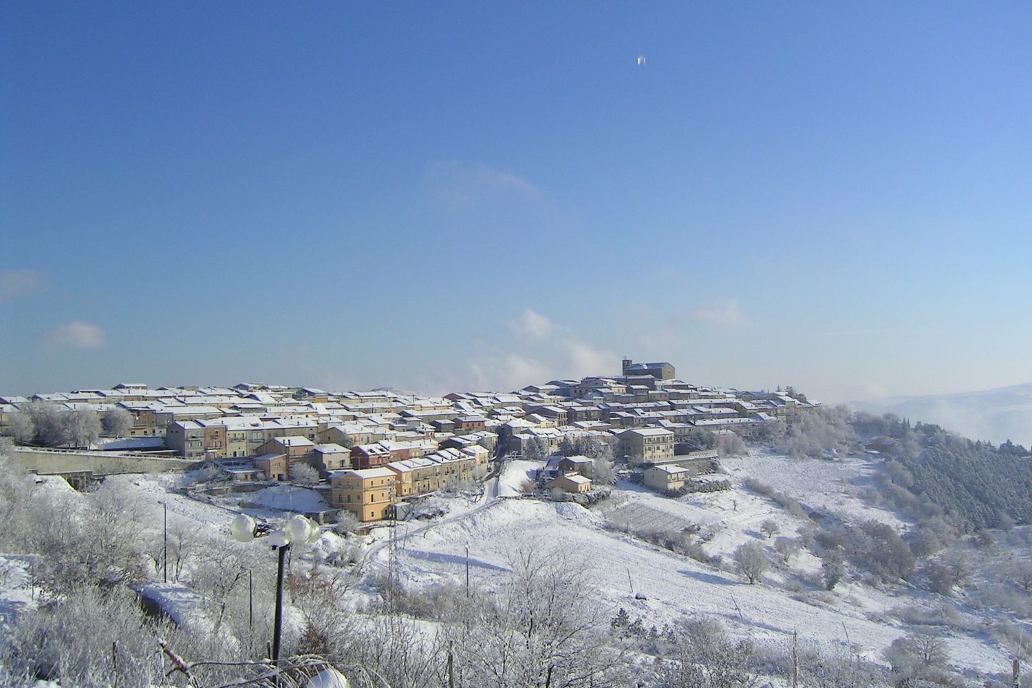 &nbsp;Montaguto innevato