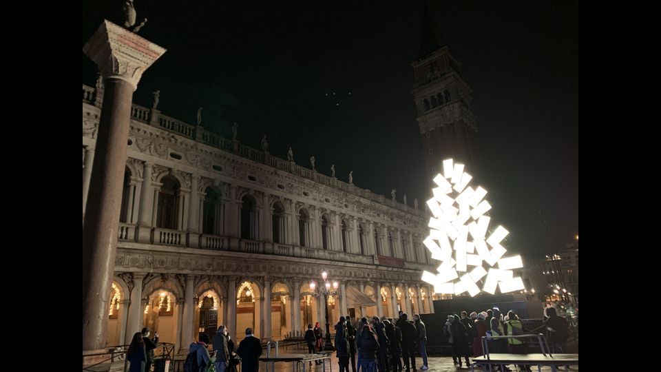 Le luci di Natale a Venezia