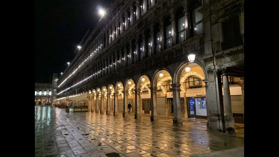 Le luci di Natale a Venezia