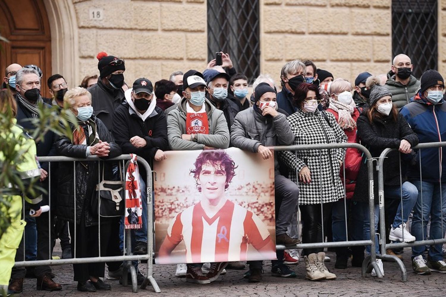 I funerali di Paolo Rossi a Vicenza