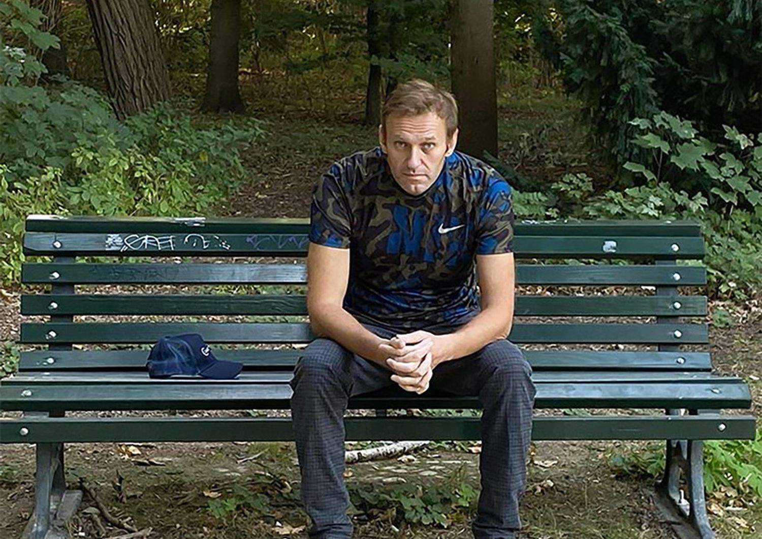 L'oppositore russo Alexei Navalny in una foto per i media da lui diffusa su Instagram&nbsp;