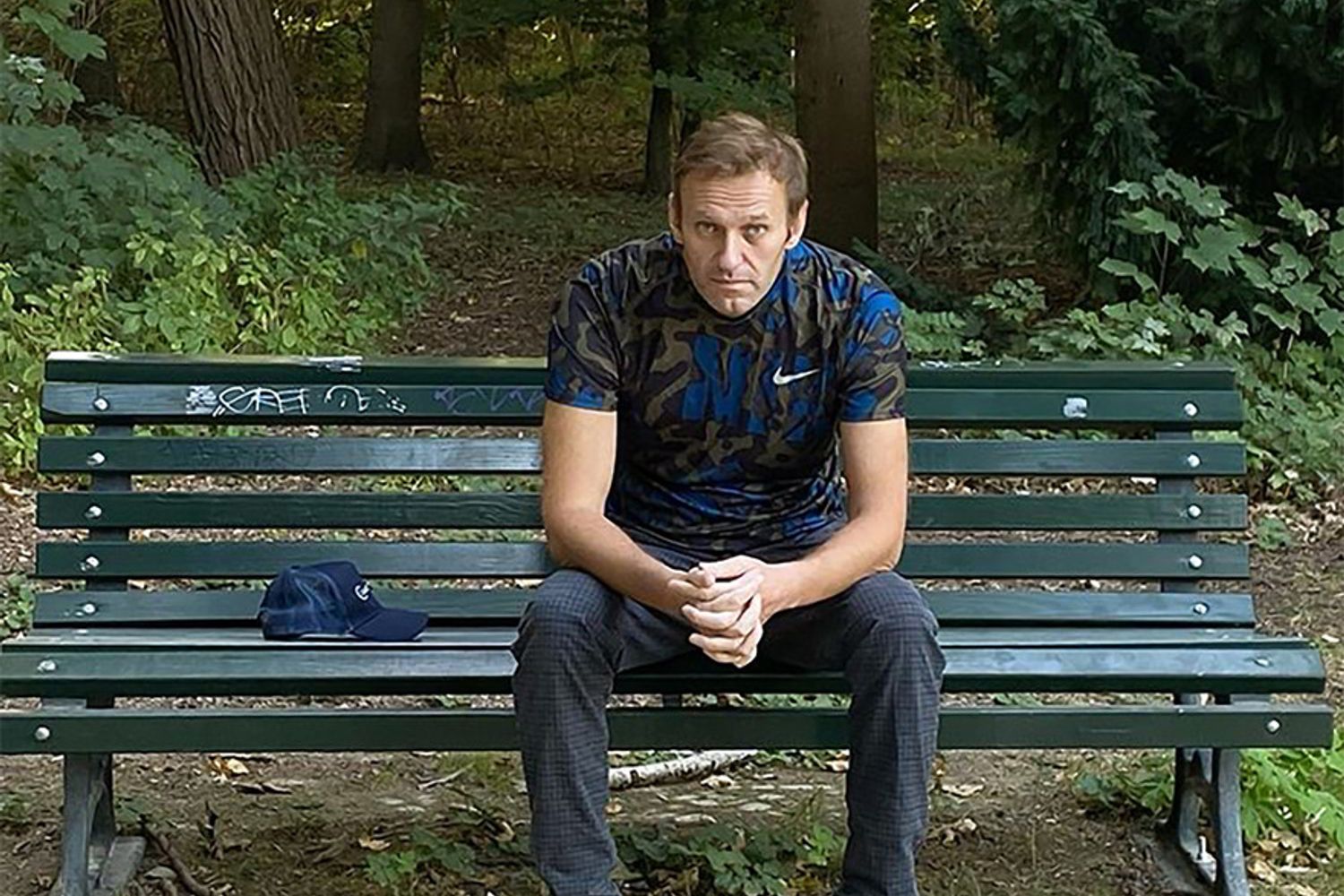 L'oppositore russo Alexei Navalny in una foto per i media da lui diffusa su Instagram&nbsp;