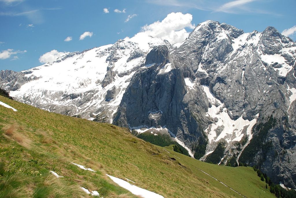 Marmolada, Passo Fedaia