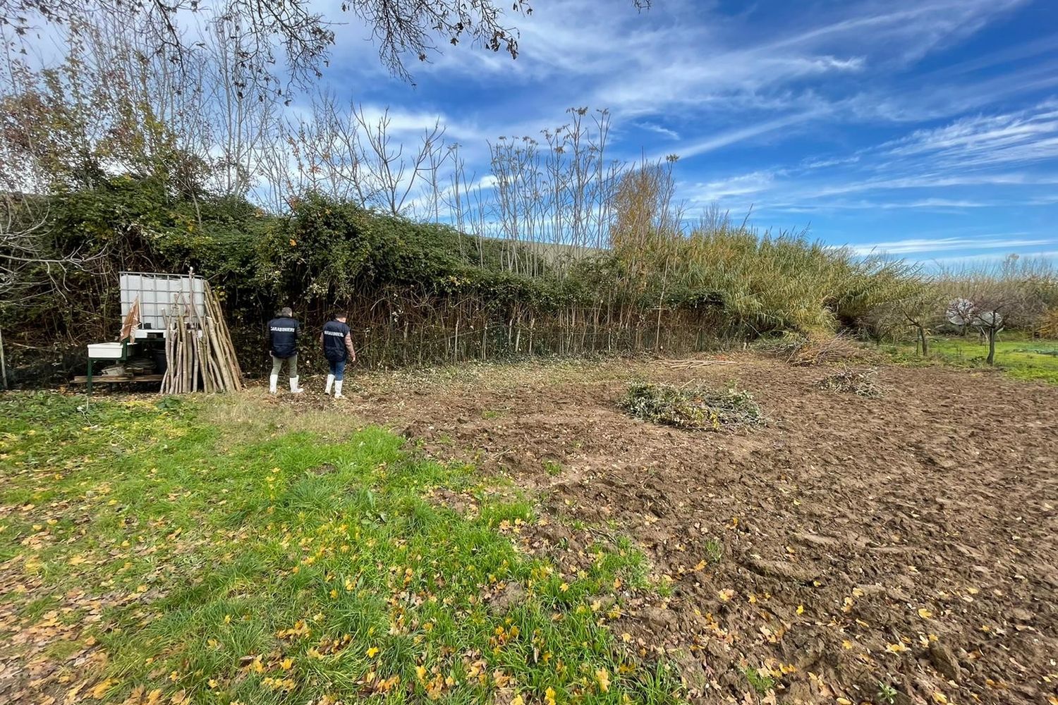 Il lungo del ritrovamento della terza valigia, Sollicciano&nbsp;