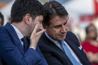 Roberto Speranza e Giuseppe Conte