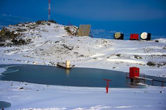 La base antartica cilena Eduardo Frei