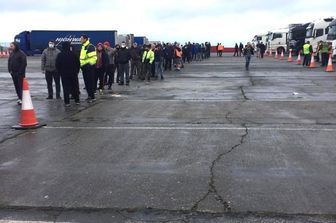 Autotrasportatori bloccati in Gran Bretagna&nbsp;