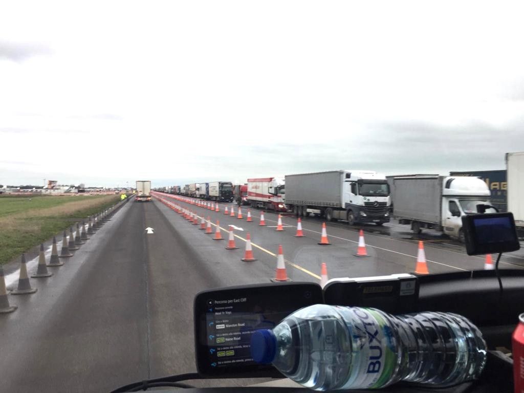 Autotrasportatori bloccati in Gran Bretagna&nbsp;