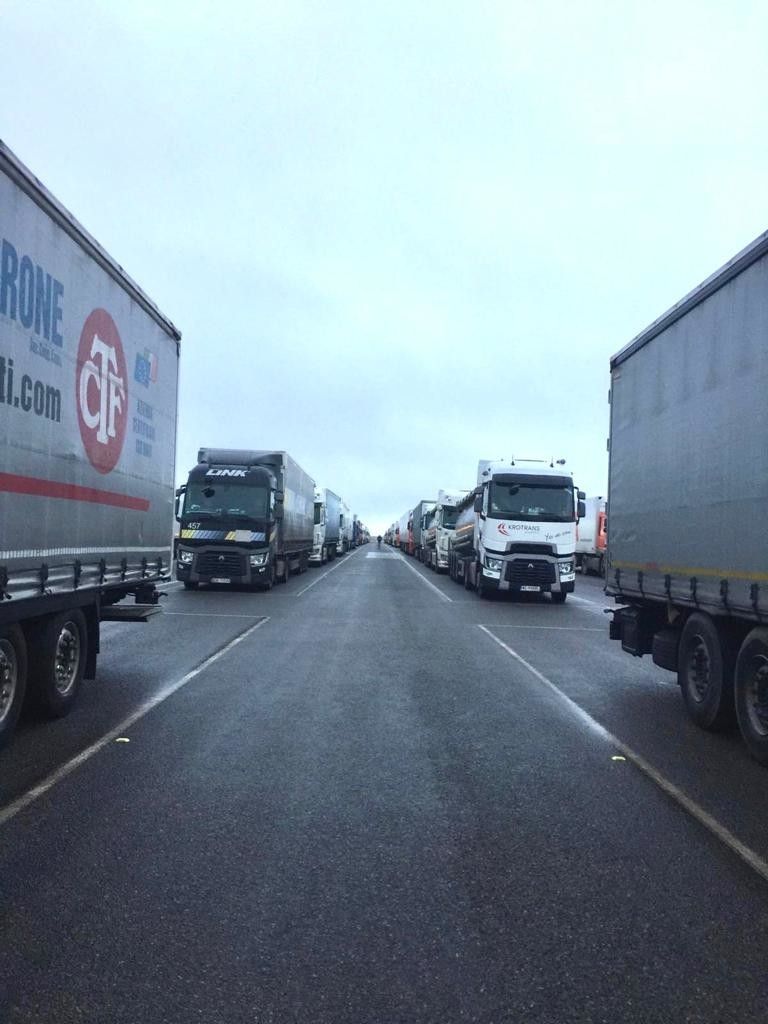 Autotrasportatori bloccati in Gran Bretagna&nbsp;