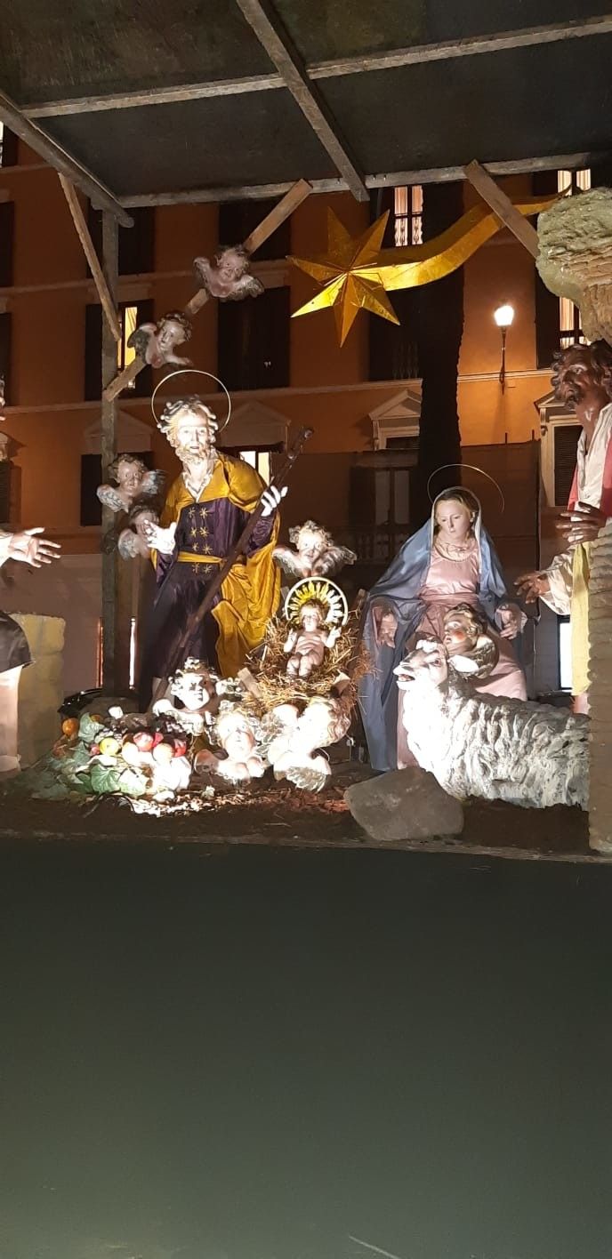 &nbsp;Il presepe di piazza di Spagna