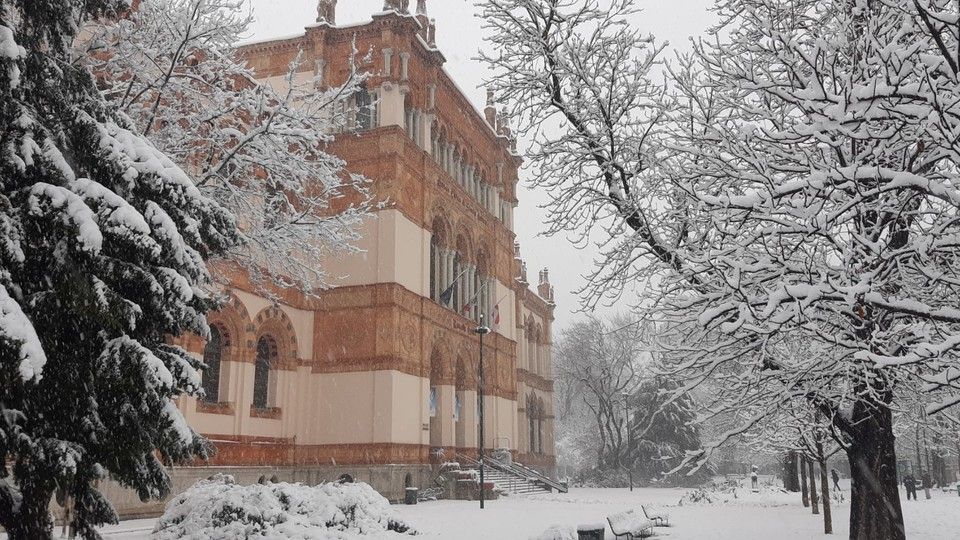 Maltempo, Milano sotto la neve&nbsp;&nbsp;