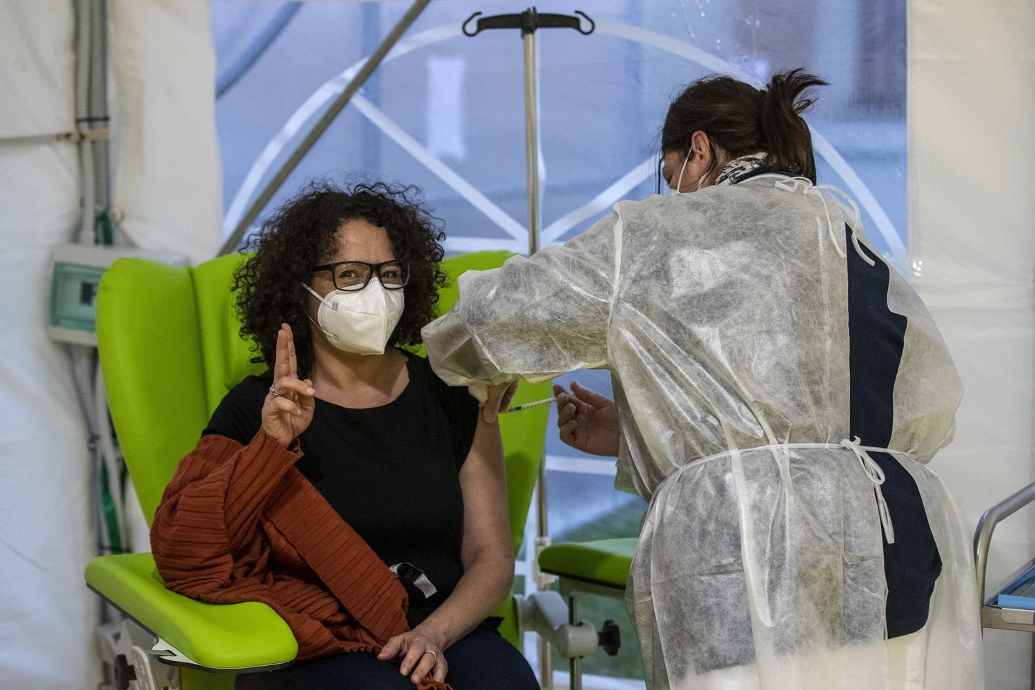 &nbsp;Inizio delle vaccinazioni anti Covid-19 al personale medico e infermieristico di Roma