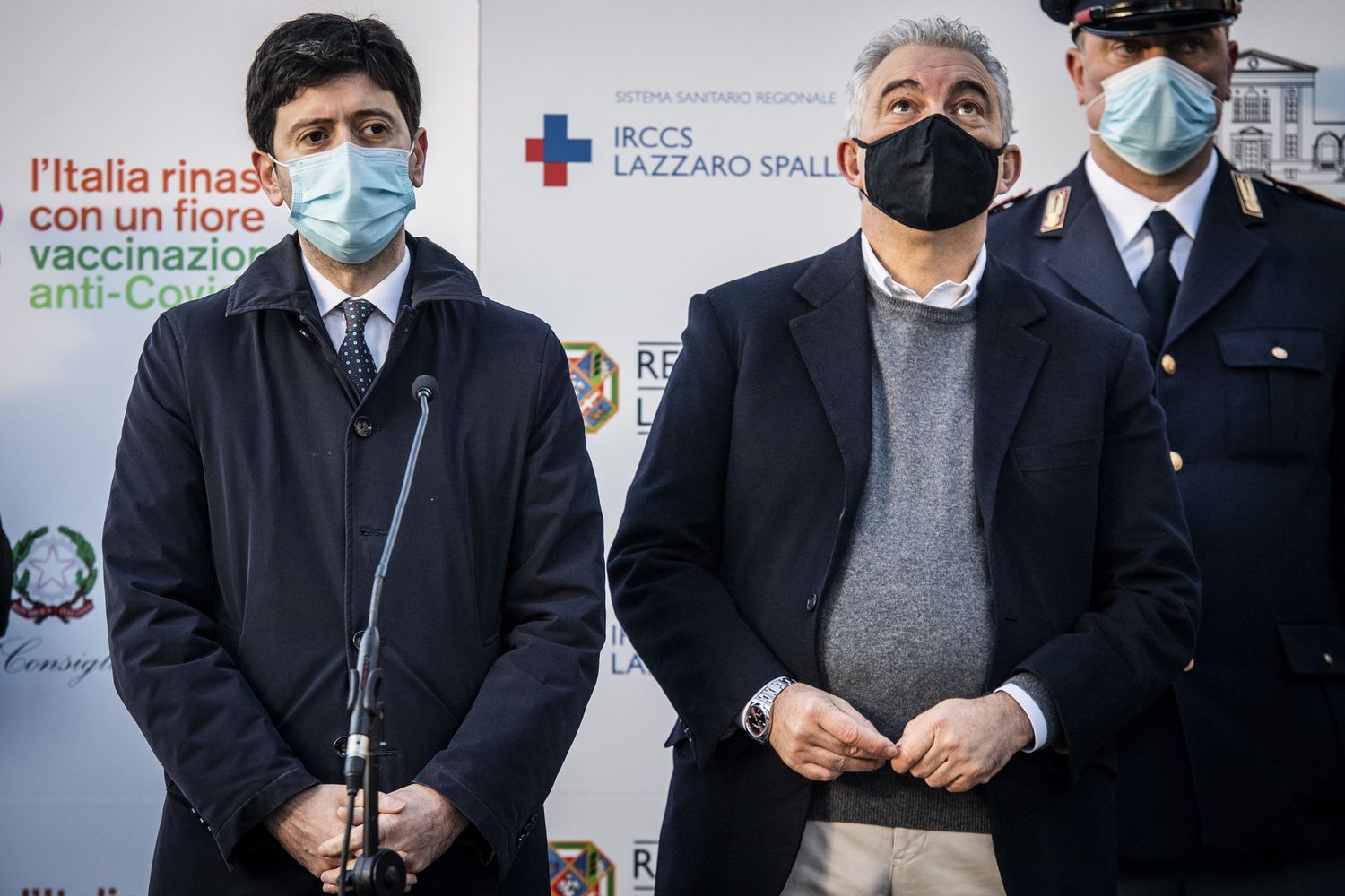 Roberto Speranza, Domenico Arcuri