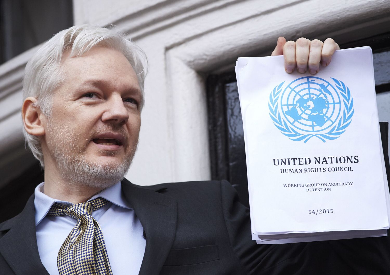 Il fondatore di Wikileaks Julian Assange
