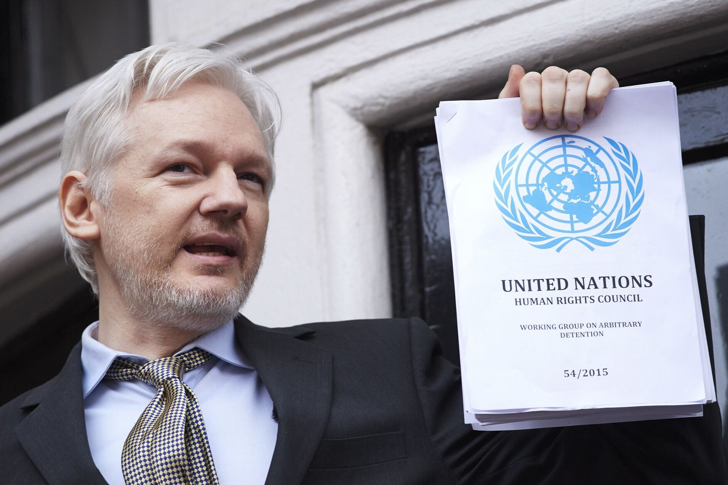 Il fondatore di Wikileaks Julian Assange