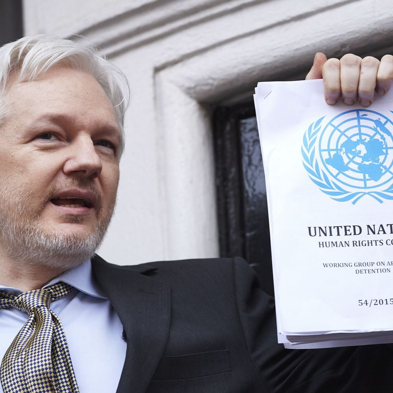 Il fondatore di Wikileaks Julian Assange