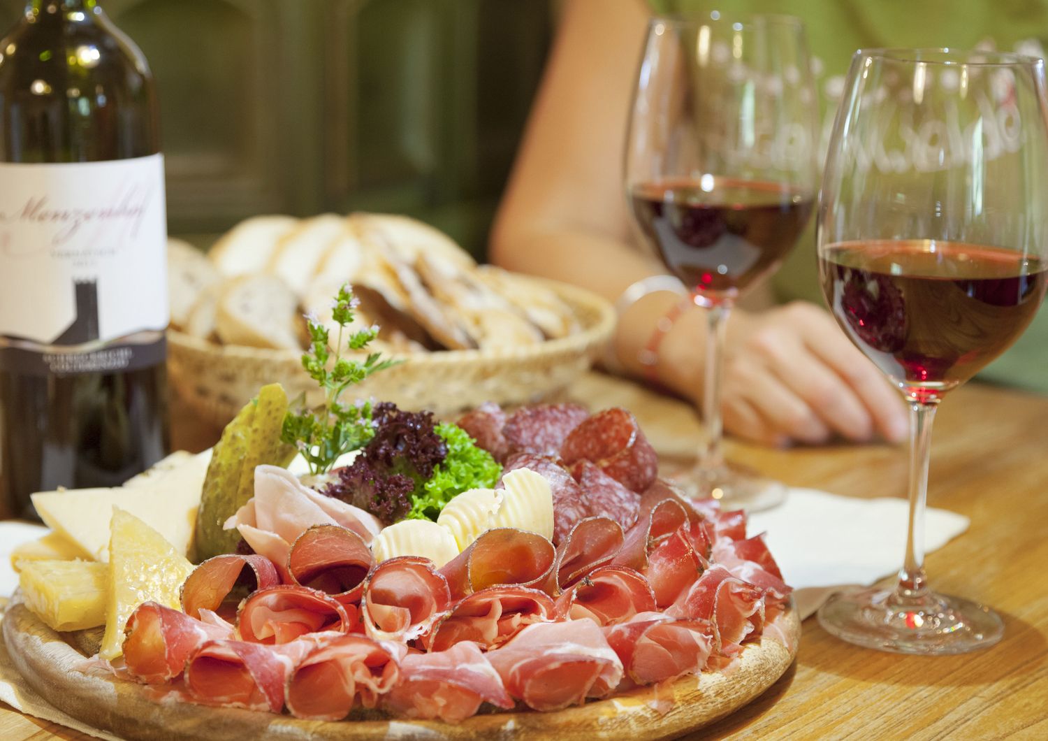 Prosciutto e vino