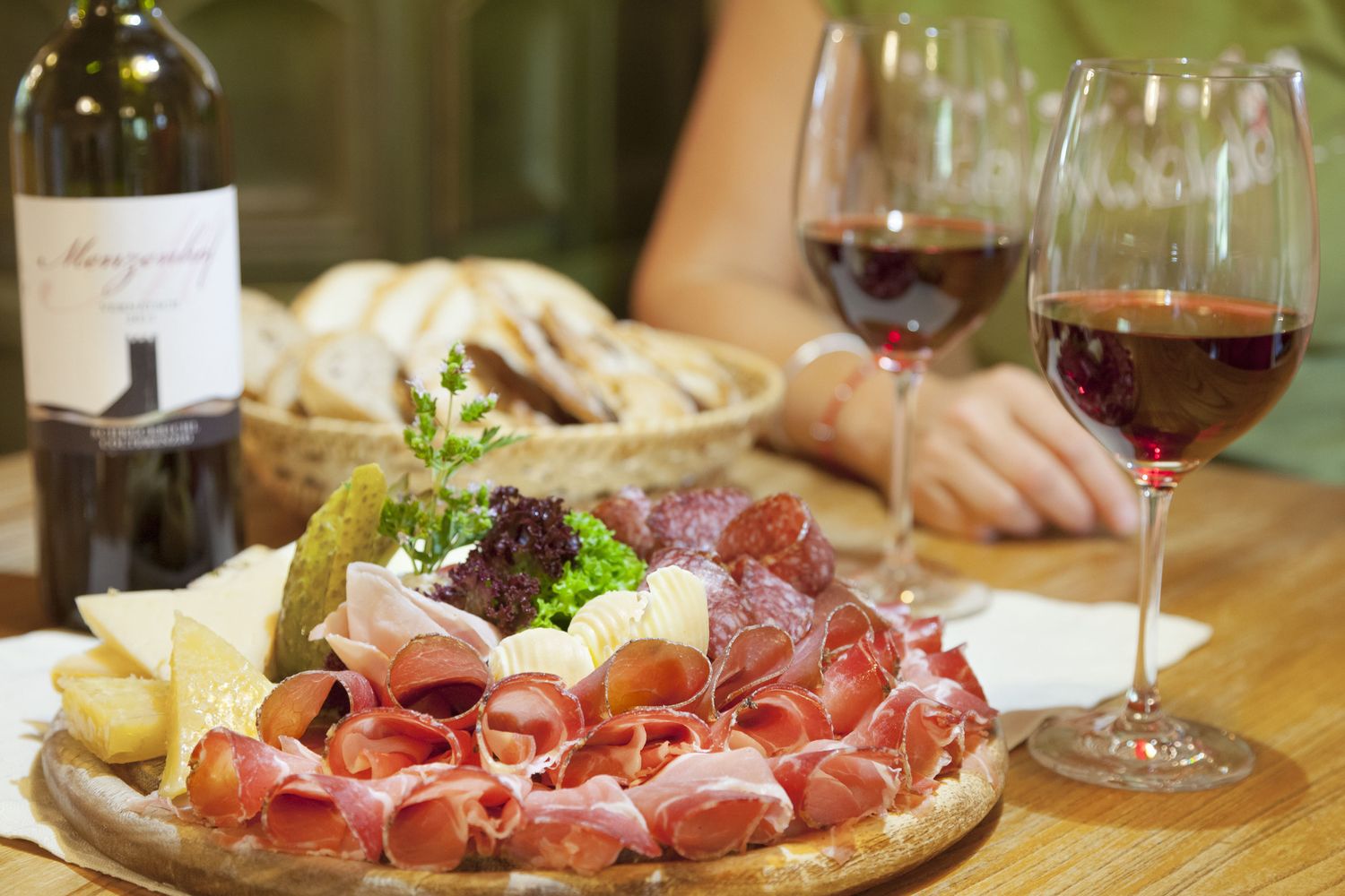 Prosciutto e vino