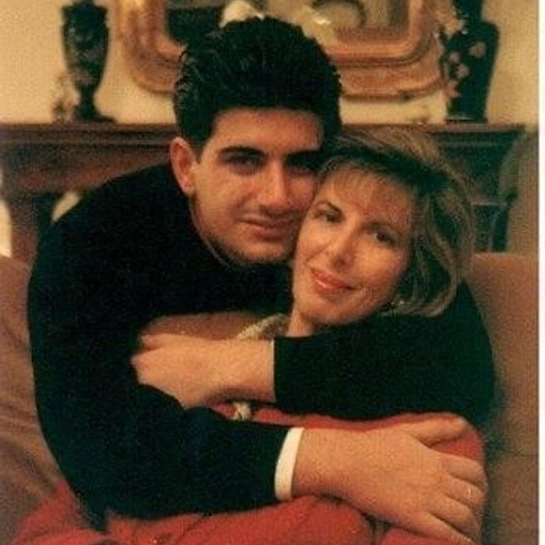 Attilio Manca con la madre