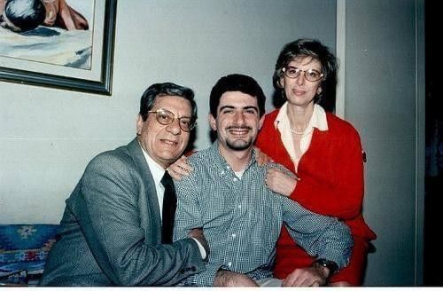 Attilio Manca con i genitori