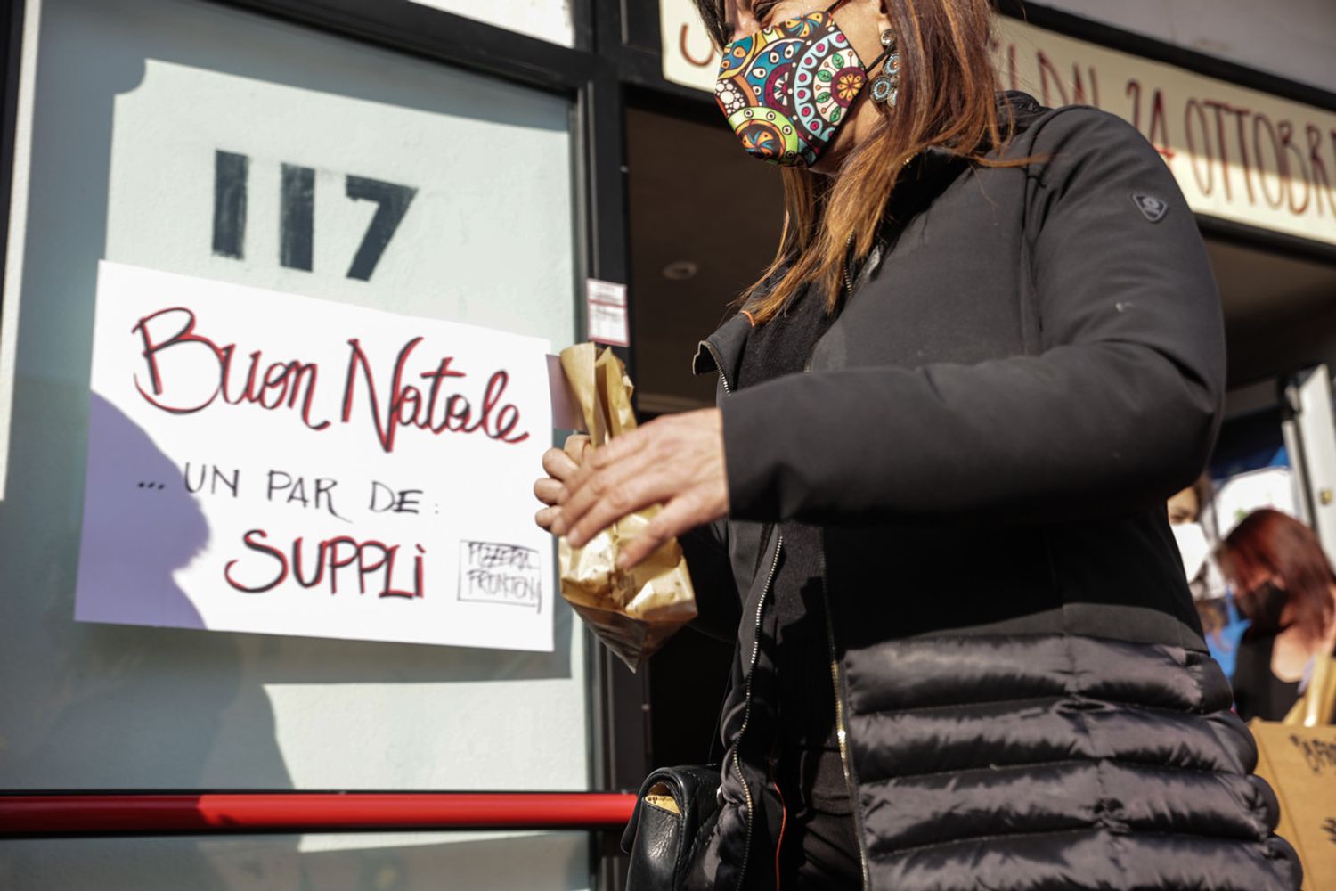 A Natale ti Regalo un Suppli, una protesta silenziosa del ristoratore Daniele Frontoni, dopo la chiusura dei locali imposta dai dpcm sul Covid&nbsp;