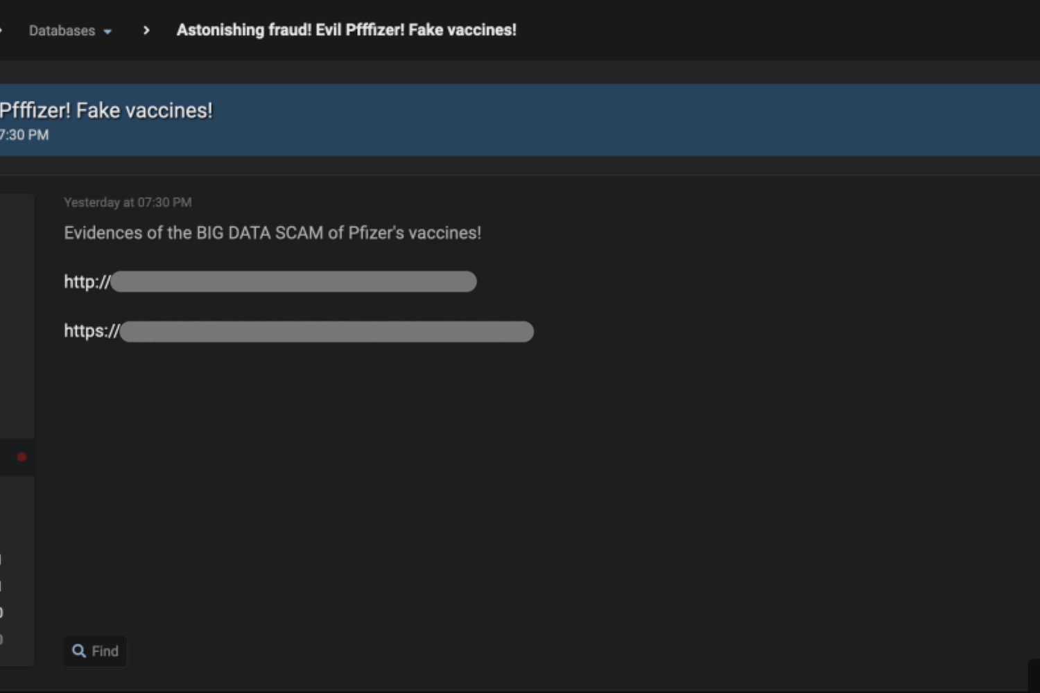 &nbsp;Il forum del darkweb dove gli hacker vendevano i dati