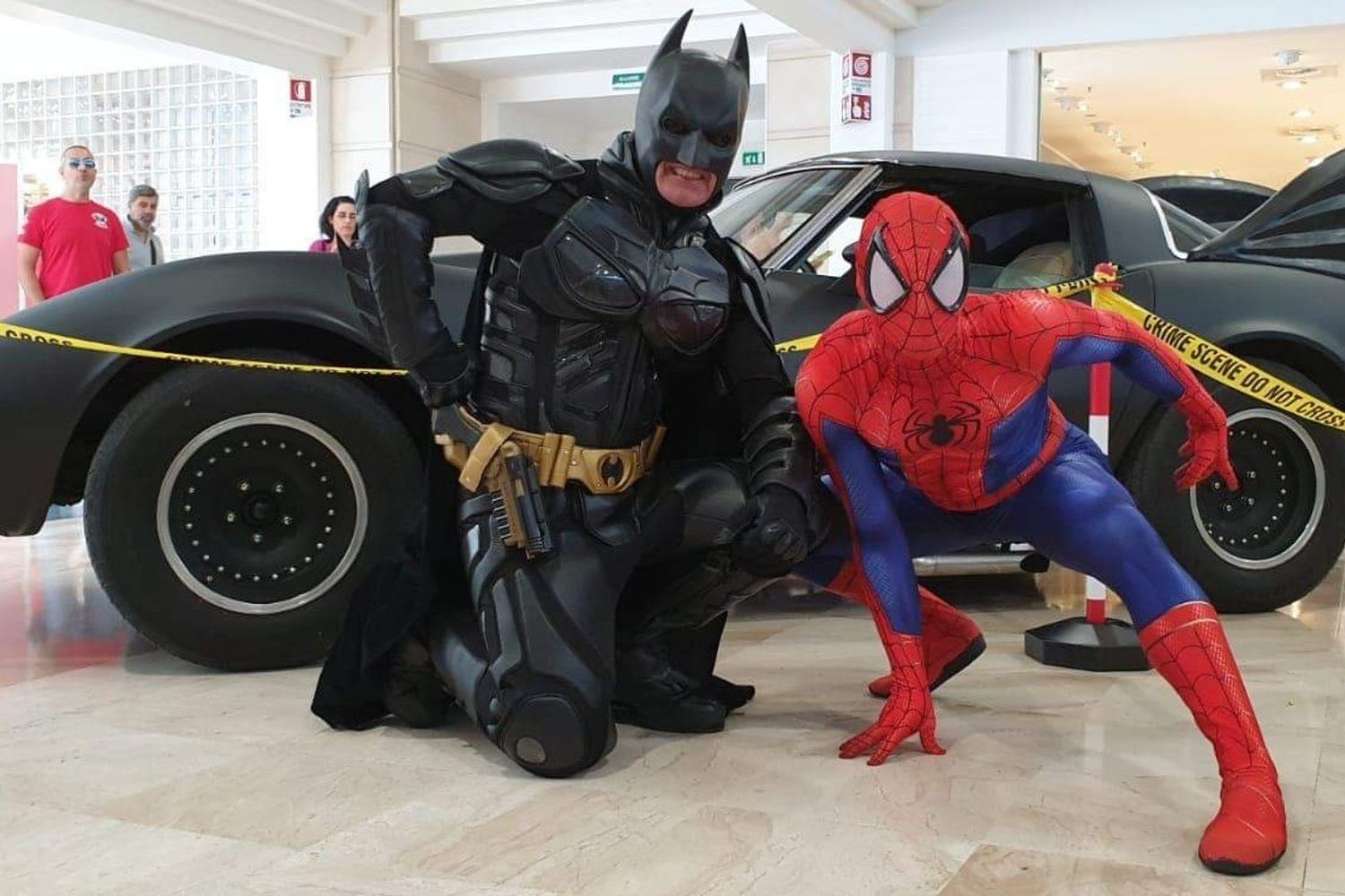 &nbsp;L'imprenditore vestito da Batman