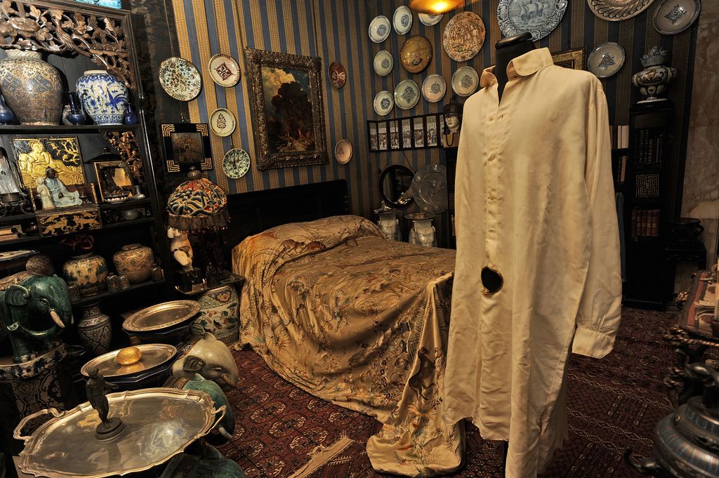 La camera da letto di D'Annunzio