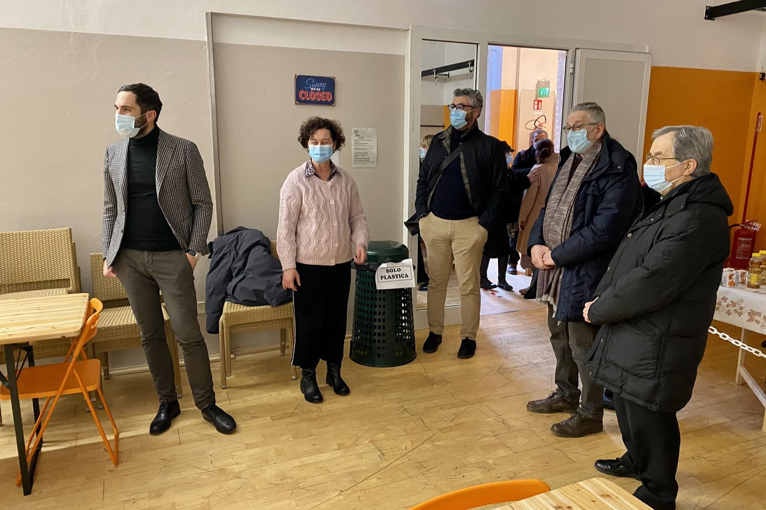 &nbsp;Inaugurazione della lavanderia sociale