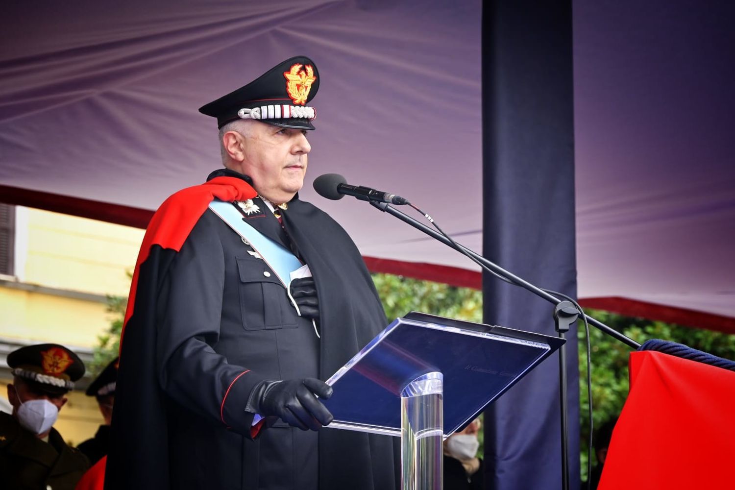 Il Comandante generale dell'Arma dei Carabinieri, Teo Luzi