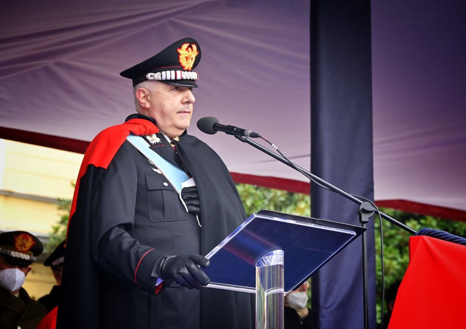 Il Comandante generale dell'Arma dei Carabinieri, Teo Luzi