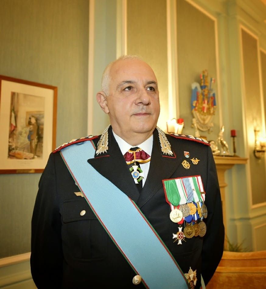 il comandante generale dell'Arma dei Carabinieri, Teo Luzi