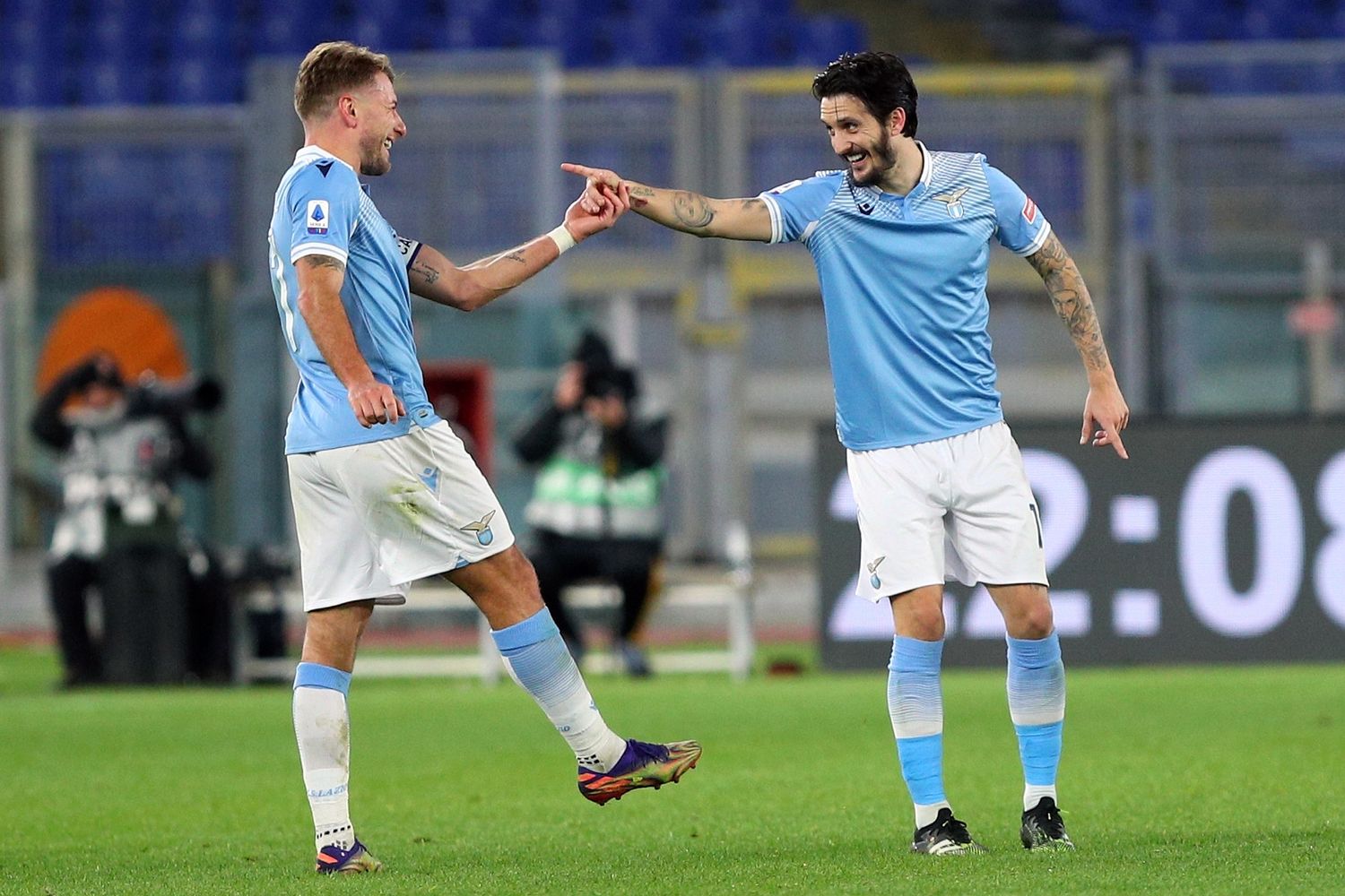 &nbsp;Ciro Immobile e Luis Alberto