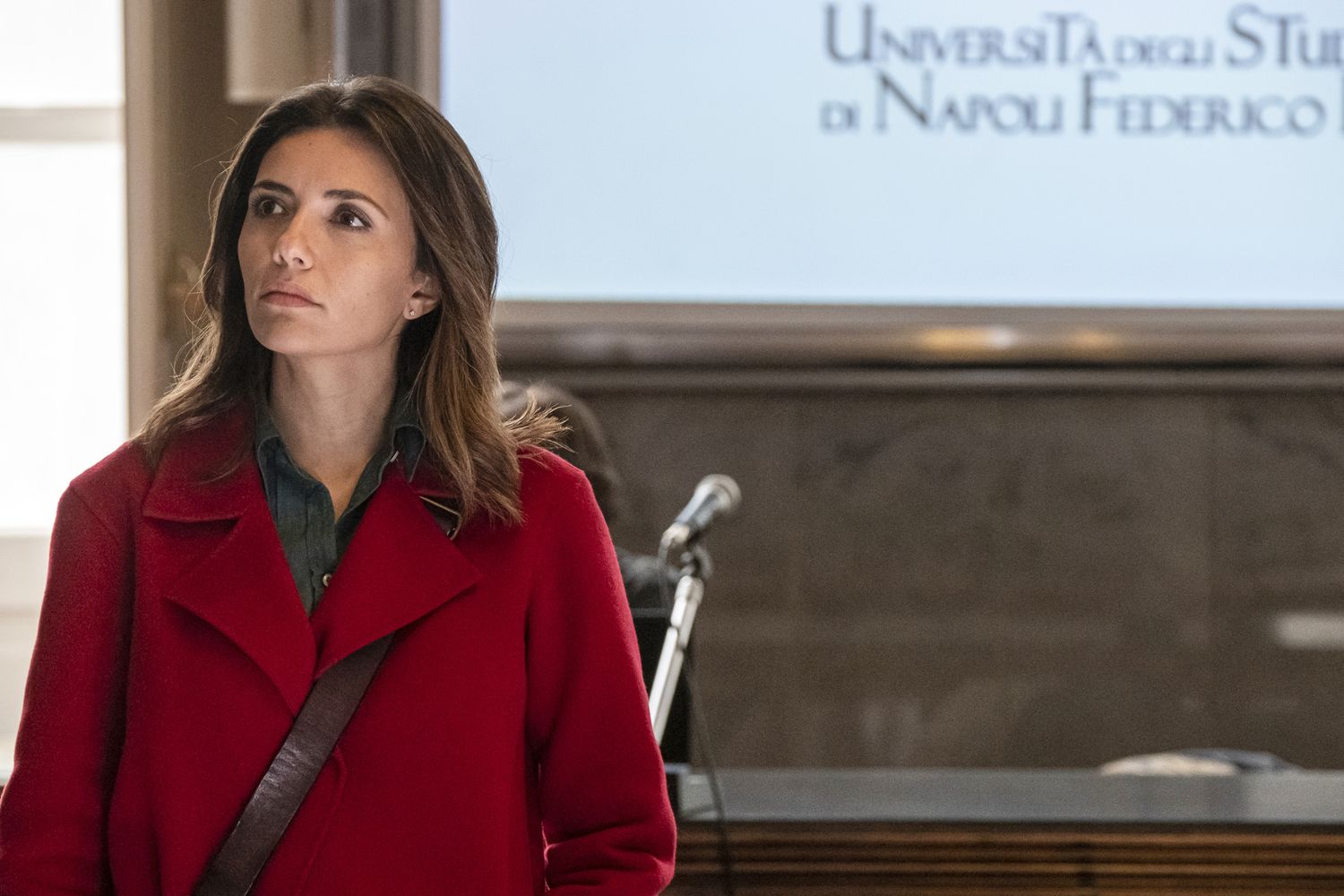 Serena Rossi nei panni di Mina Settembre