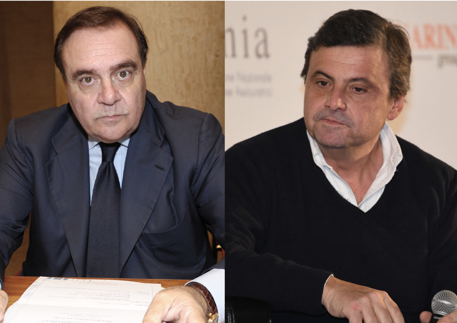 Clemente Mastella e Carlo Calenda