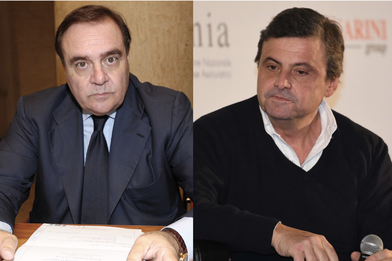 Clemente Mastella e Carlo Calenda