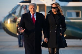 Il presidente Donald Trump e la moglie Melania&nbsp;