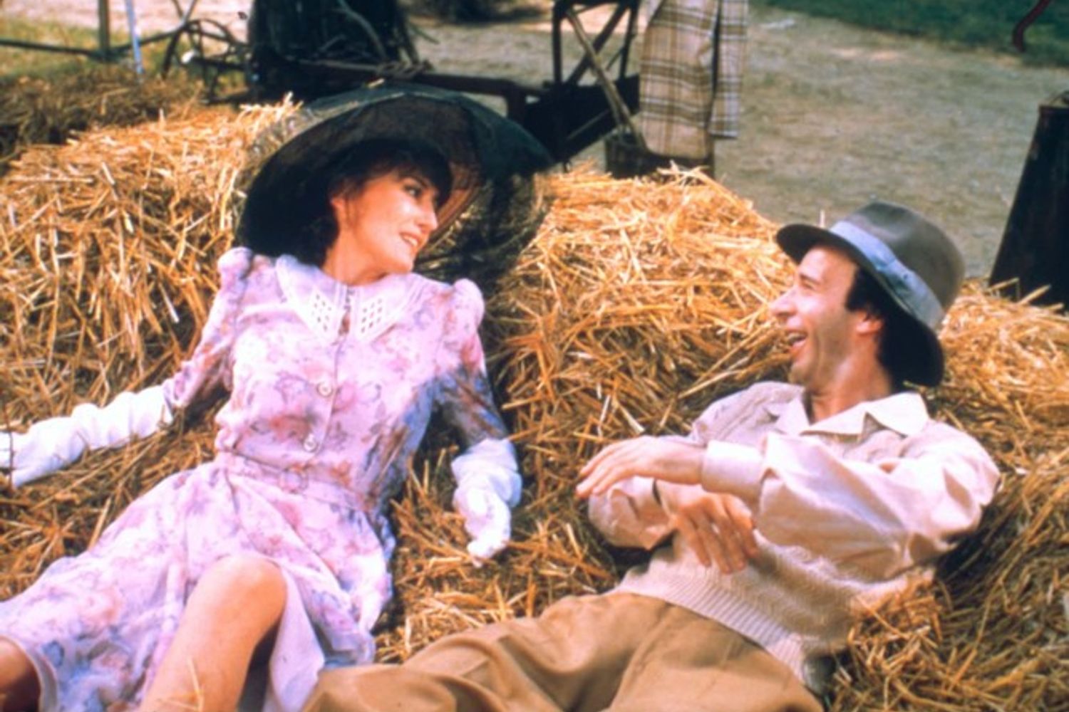 Nicoletta Braschi e Roberto Benigni sul se de 'La vita &egrave; bella'