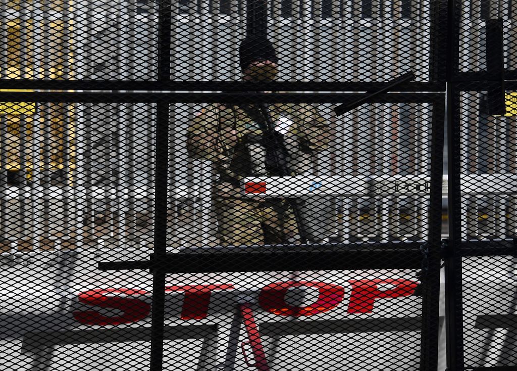 Un checkpoint a Washington