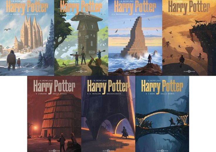 harry potter copertine grafica italia&nbsp;