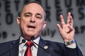 Il ministro dell'energia di Israele, Yuval Steinitz