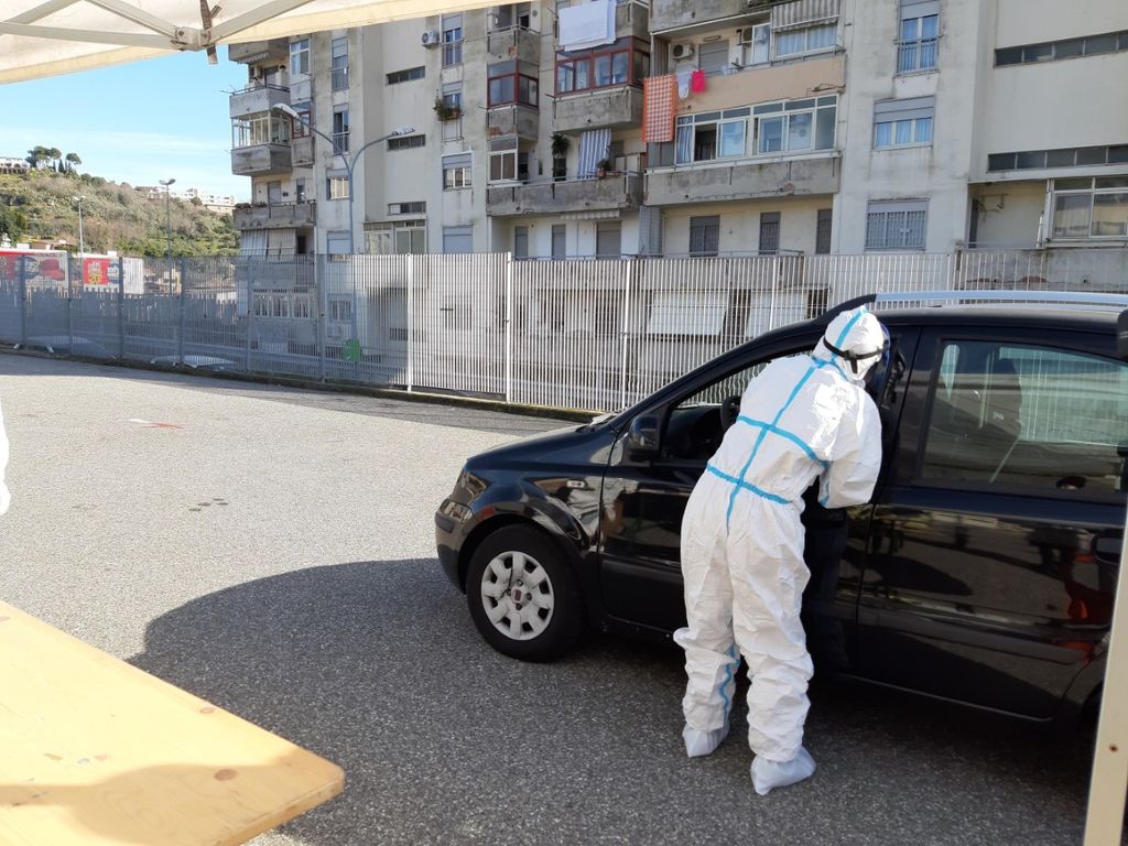 &nbsp;I residenti delle baraccopoli di Messina sottoposti a tampone