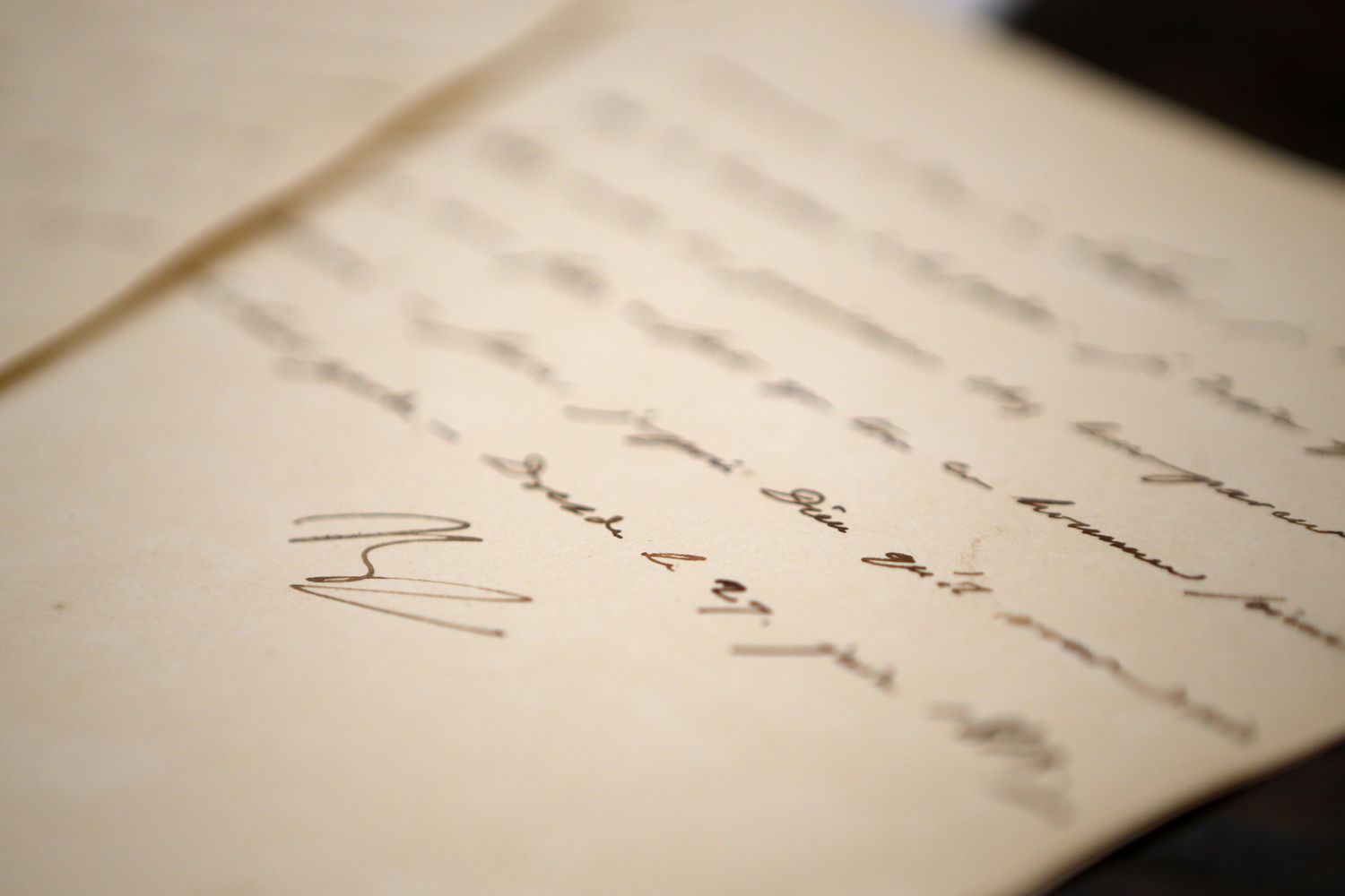Lettera scritta di Napoleone